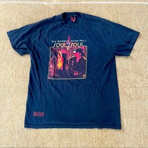 Faith hill and Tim McGraw Soul II Soul tour shirt